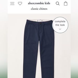 Abercrombie classic chino